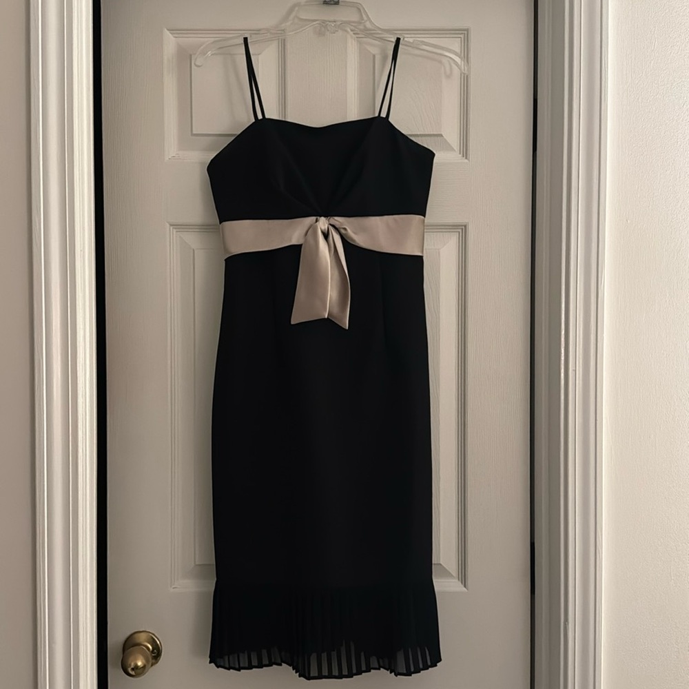 Black cocktail dress